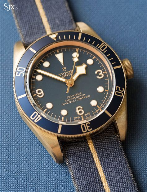 tudor black bay blue edition.